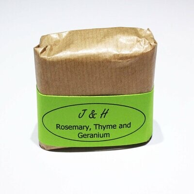 Rosemary, Thyme and Geranium Soap Bar by J&H