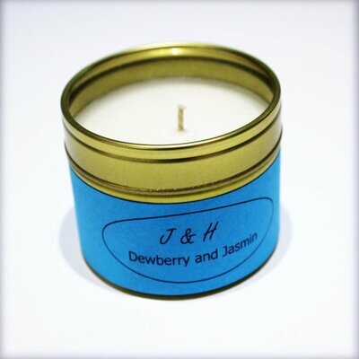 Dewberry and Jasmin Candle by J&H