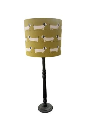 Dashund table lamp by Angela Thomson