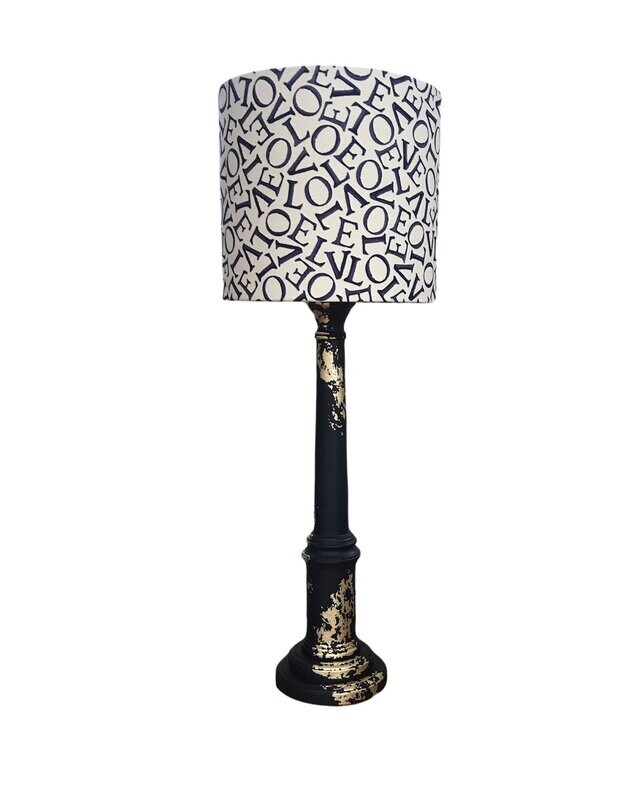 Love table lamp by Angela Thomson