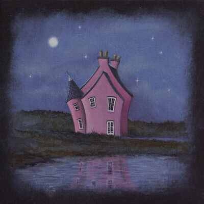 The Pink House, Loch Glass by Gail Stirling Robertson