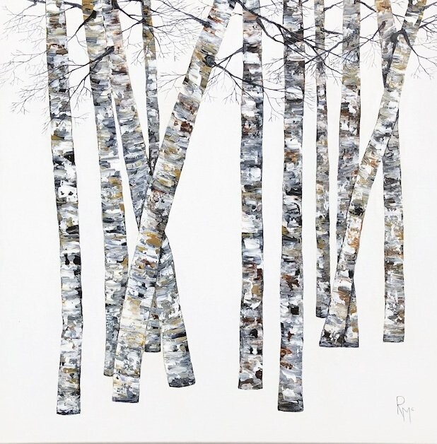 January Trees by Rochelle McConnachie