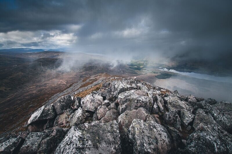 Schiehallion - Clouds by Daniel Giza