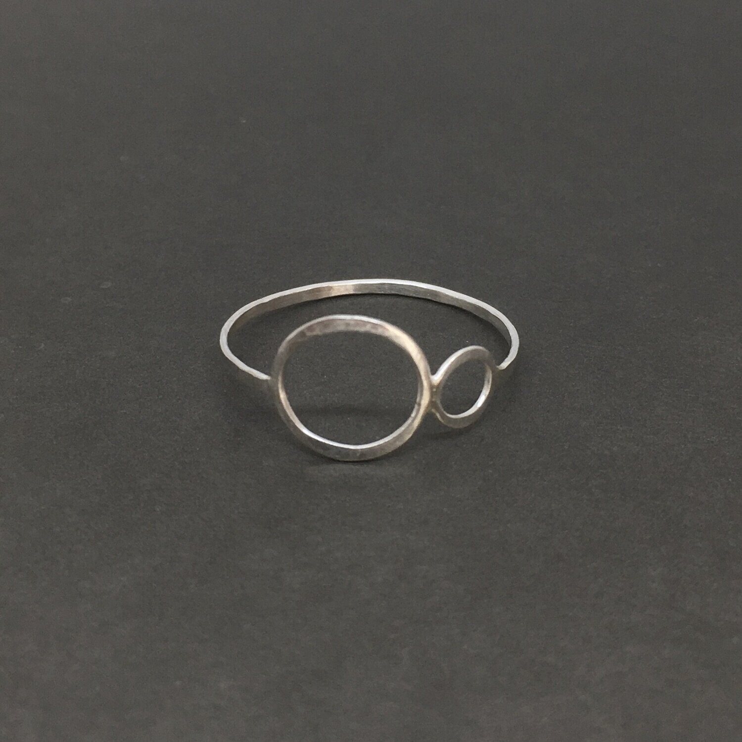 Silver shop wire ring
