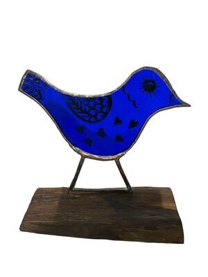 Blue Bird by Lorna C Radbourne