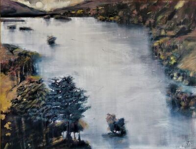 Exclusively Online - Moonlight River by John Robert Smith
