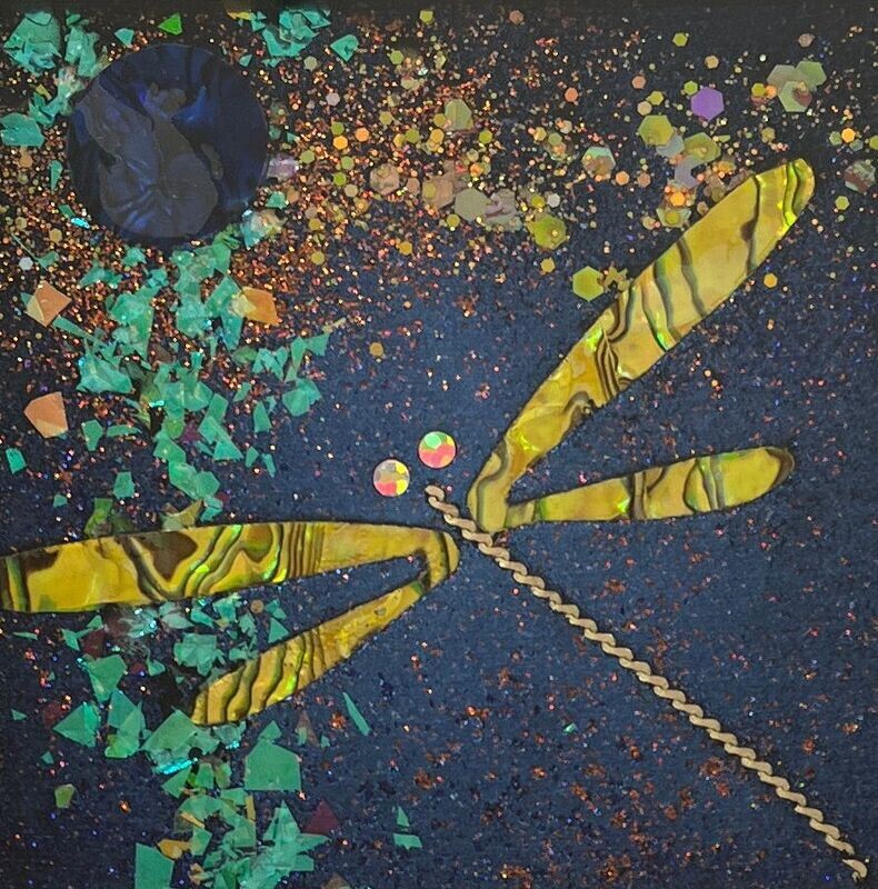Lime Dragonfly by Robert Ryan