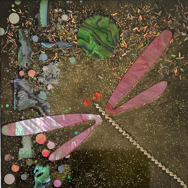 Pink Dragonfly by Robert Ryan