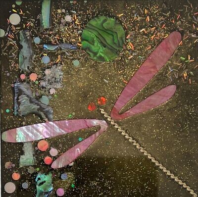 Pink Dragonfly by Robert Ryan