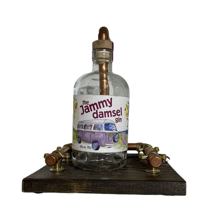 Jammy Damsel lamp by Chris Morgan