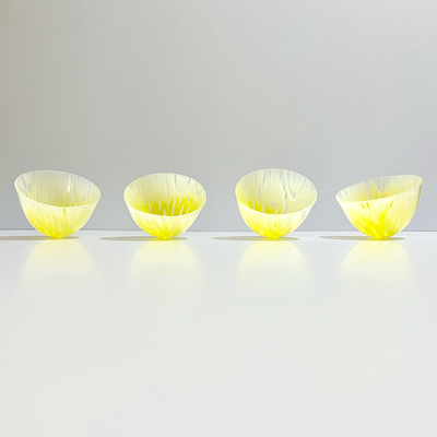 Small yellow vessel by Una Galbraith