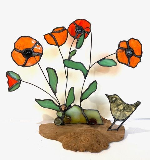 Poppy Love by Lorna C Radbourne