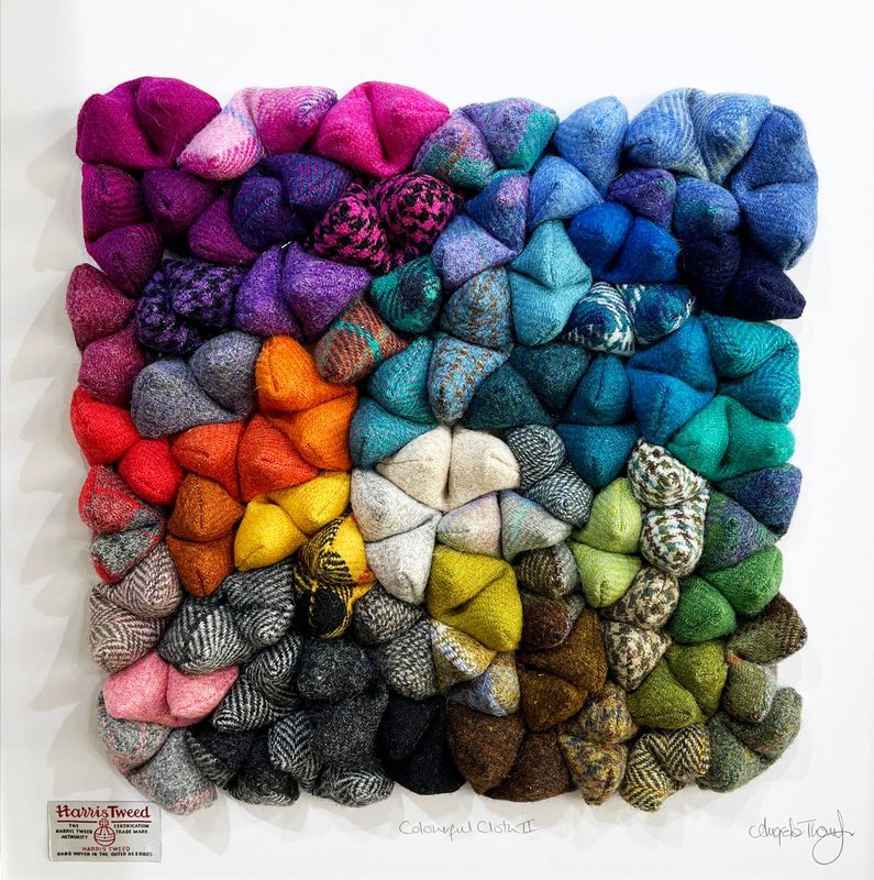 Colourful cloth II by Angela Thomson