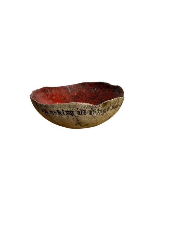 Earth Bowl - she whispers still by Seatree Argyll