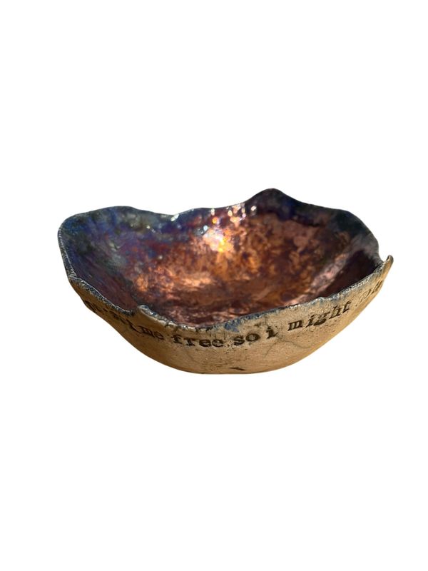 Earth Bowl - encountering new shape by Seatree Argyll