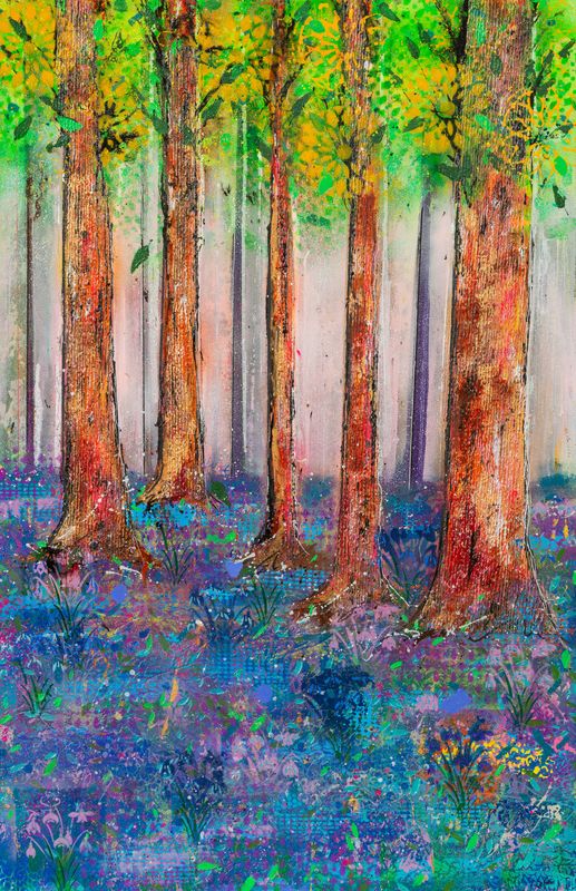 Bluebell Woods by Claire Wills