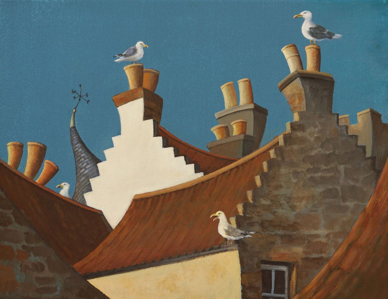 The Gathering, Crail by Gail Stirling Robertson