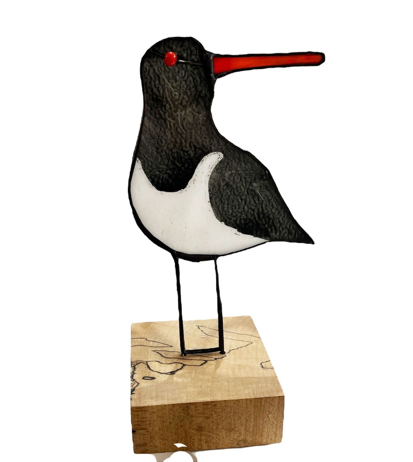 Small oystercatchers by Lorna C Radbourne