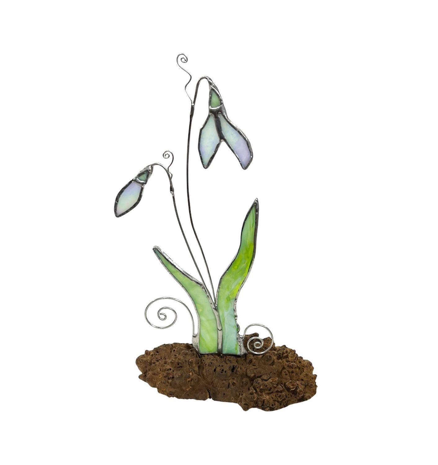 Swirly Snowdrop by Lorna C Radbourne