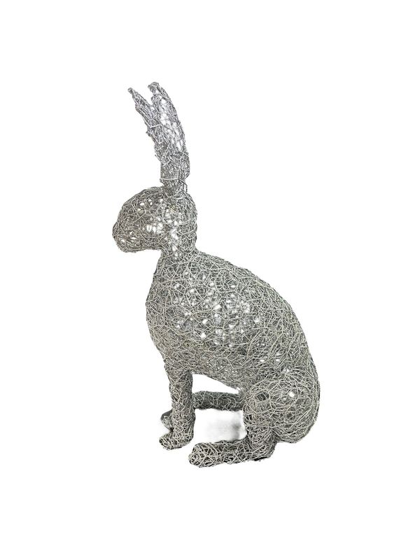 Sitting Hare by Laura Woods