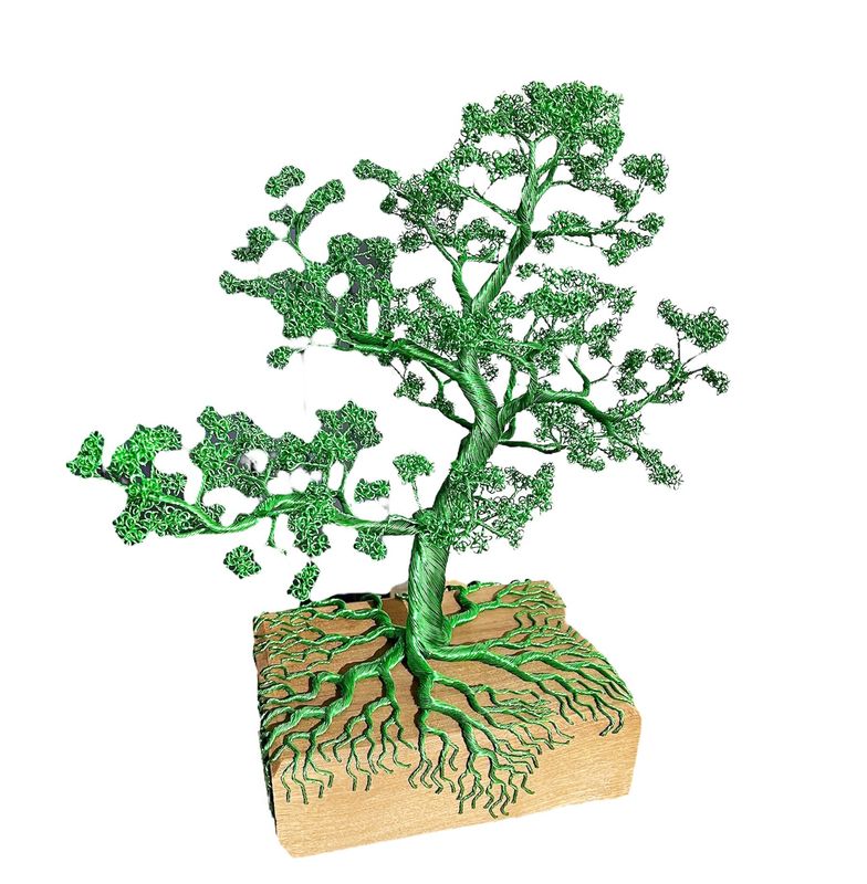 Green tree by Laura Woods