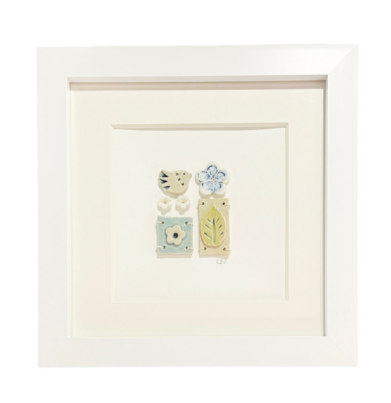 Ceramic Patchwork 1 by Lesley Walker