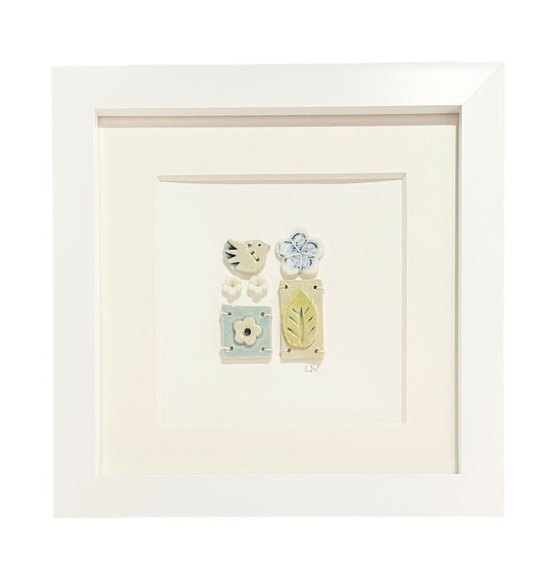 Ceramic Patchwork 1 by Lesley Walker