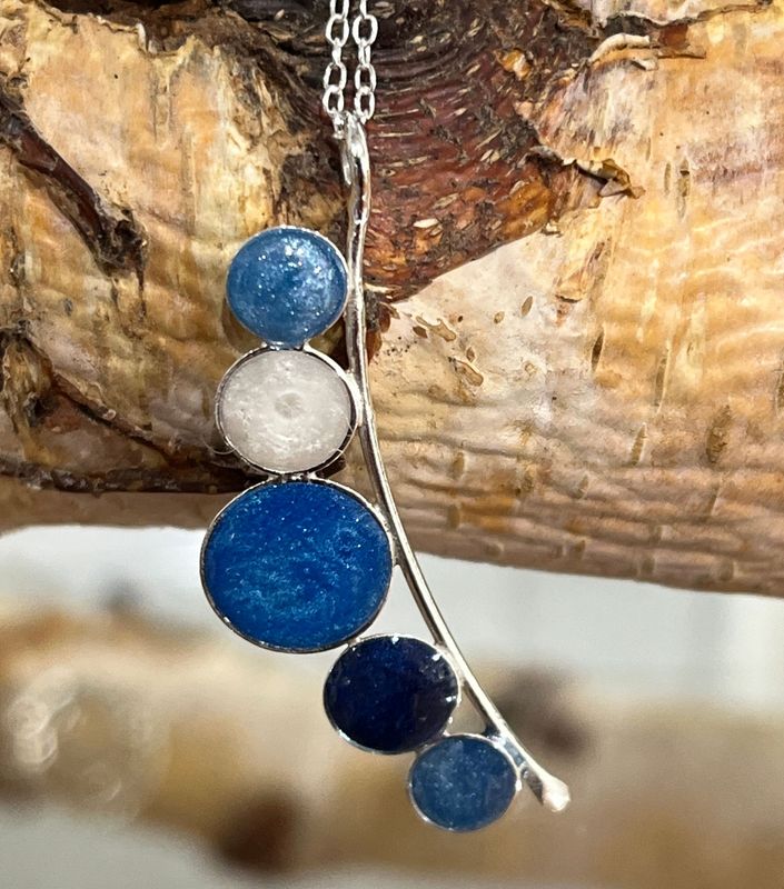 Sky seedpod necklace by Diana King