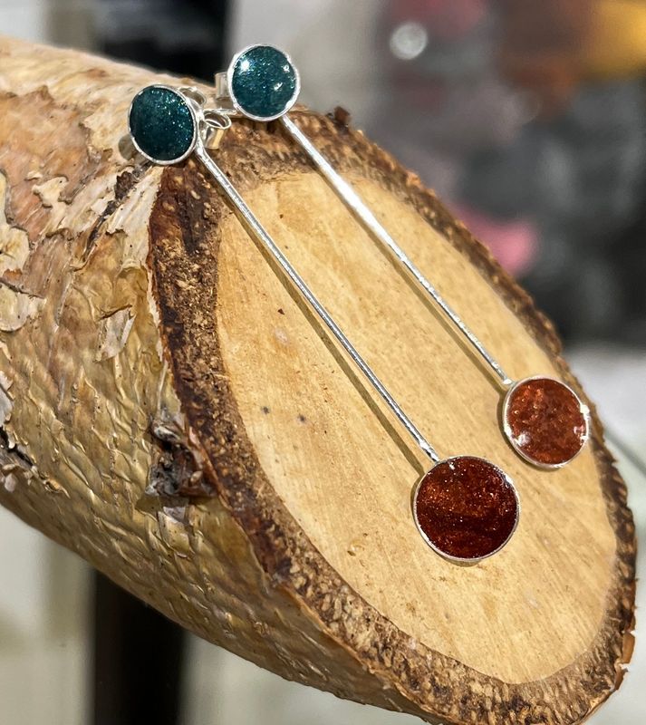 3 in 1 Forest long drops by Diana King