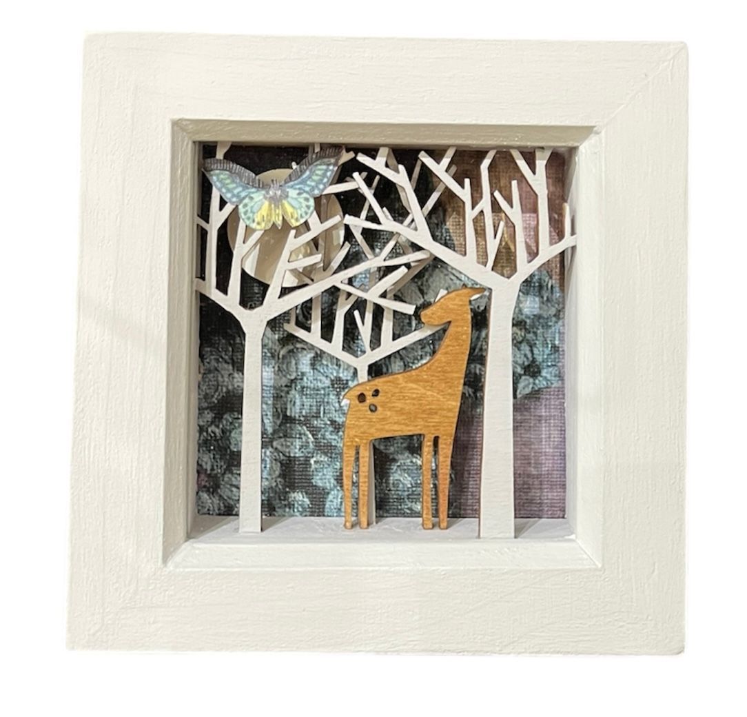 Deer in the Forest by HooperHart