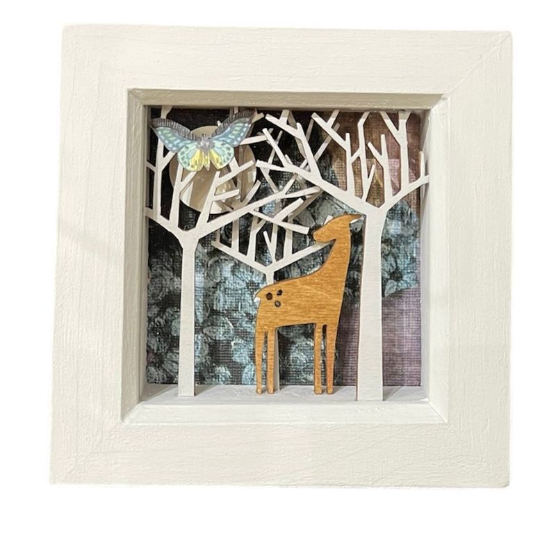 Deer in the Forest by HooperHart