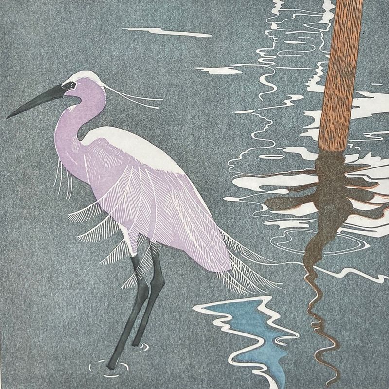 Little Egret by Babs Pease