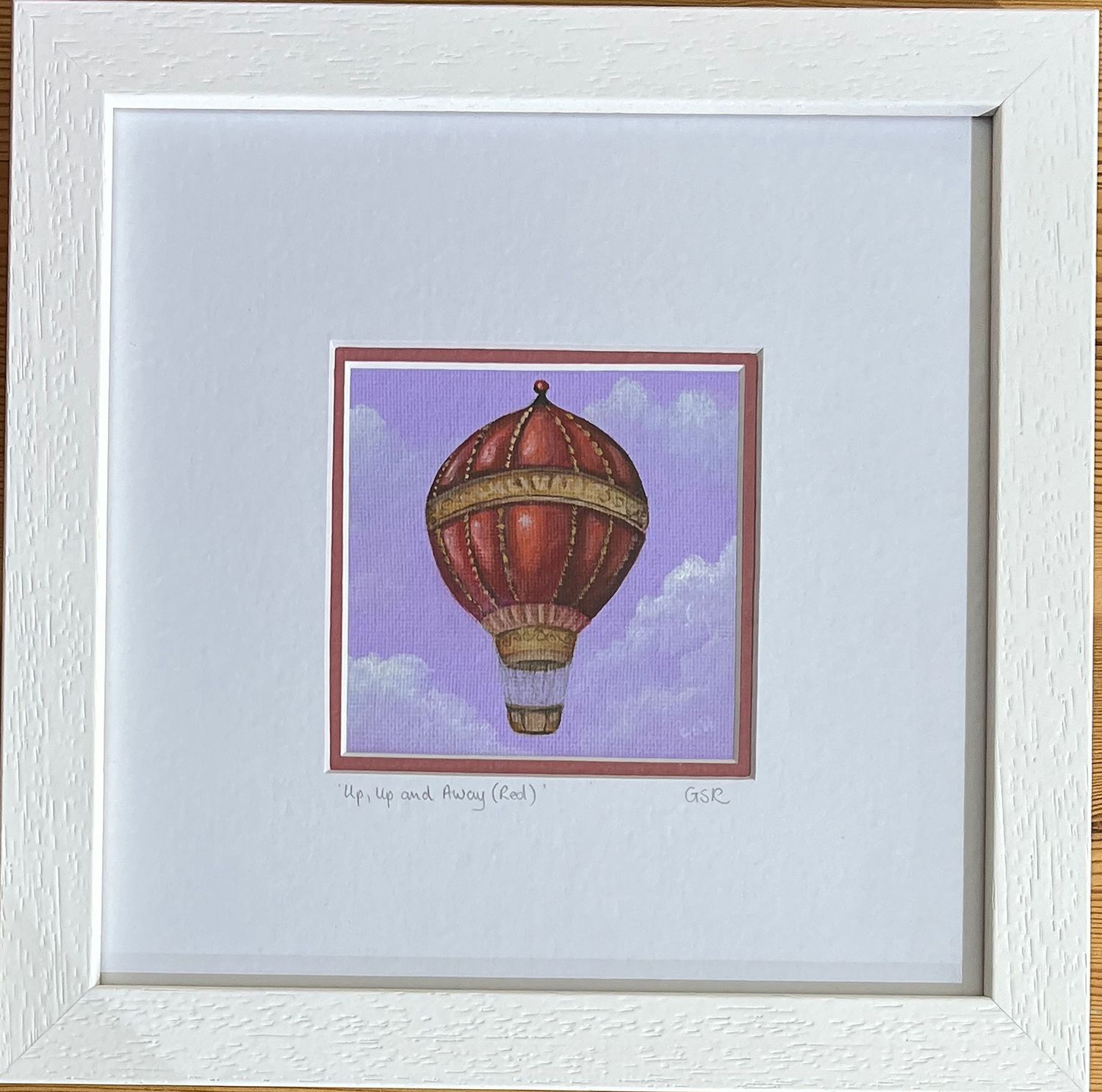Up, up and away by Gail Stirling Robertson