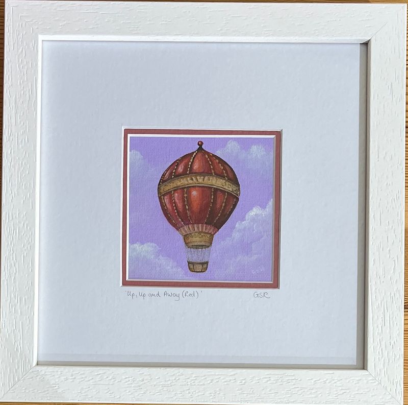 Up, up and away by Gail Stirling Robertson