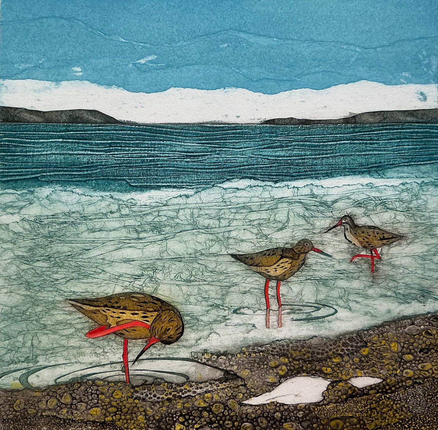 A splash of Red by Sarah Ross Thompson