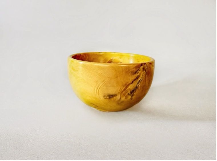 Box wood bowl by Mark Sutton