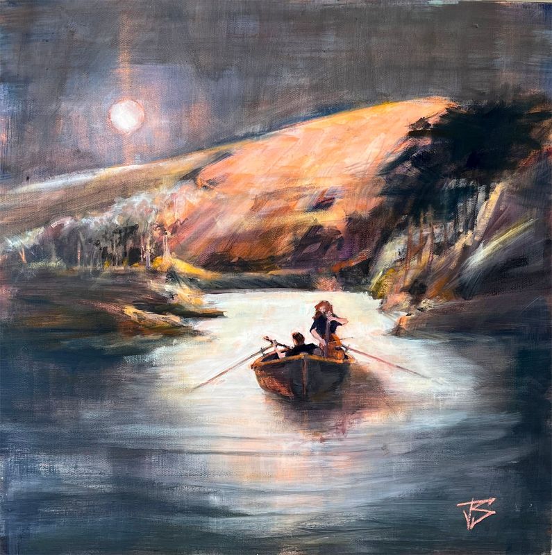 Moonlight Duet by John Robert Smith