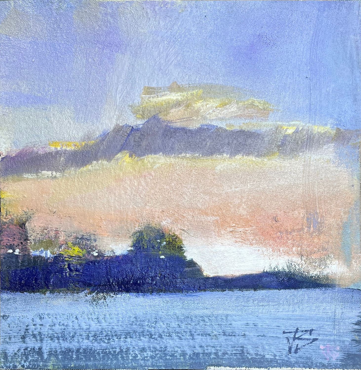 First light on the Cowal by John Robert Smith