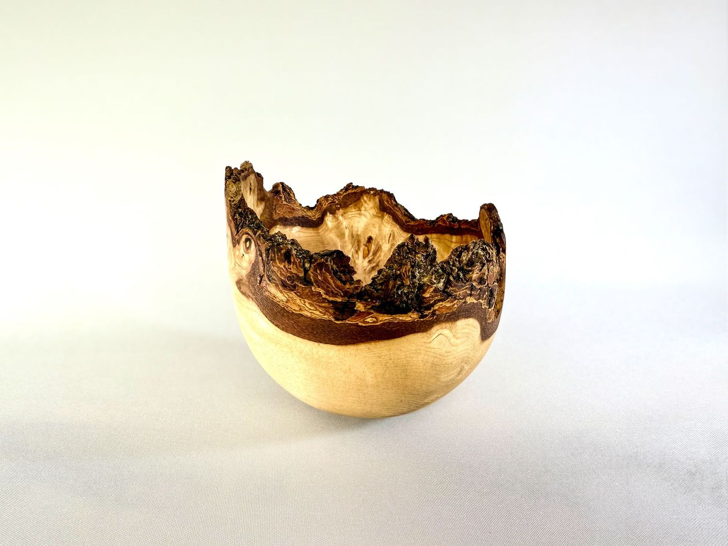 Natural edge bowl by Mark Sutton
