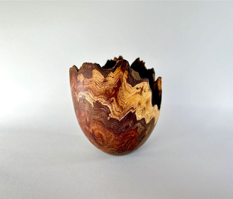 Natural edge bowl by Mark Sutton