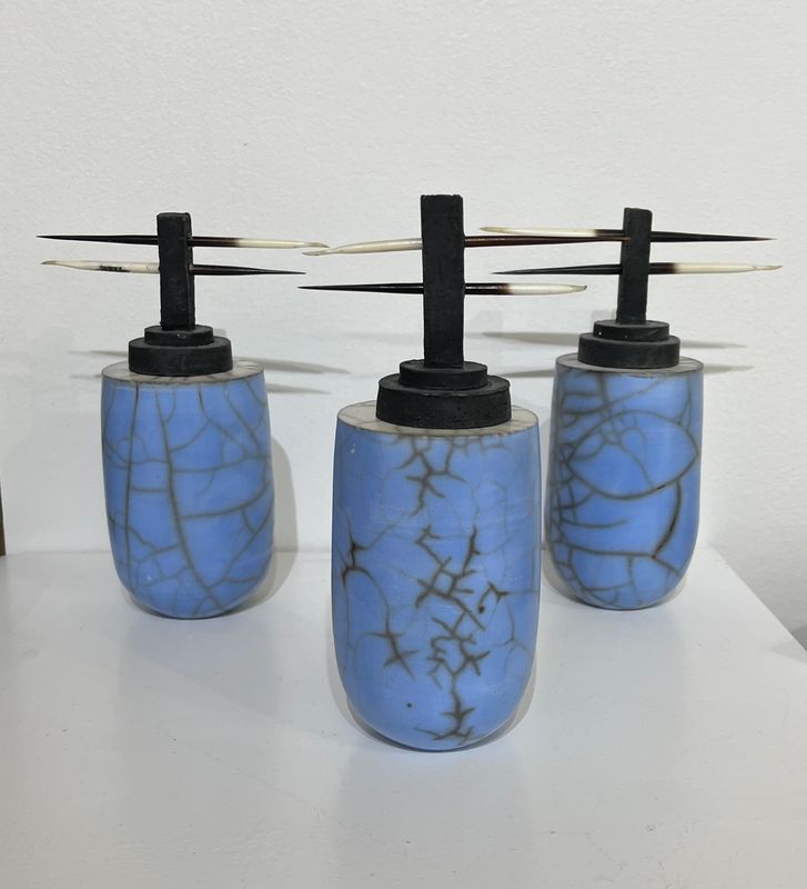 Porcupine pots - John Scott