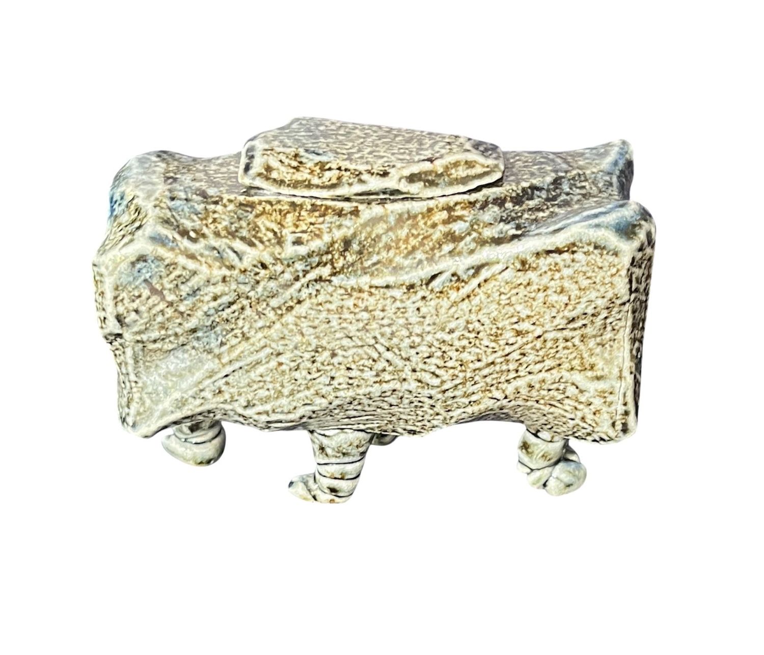 Squat glazed box - John Scott