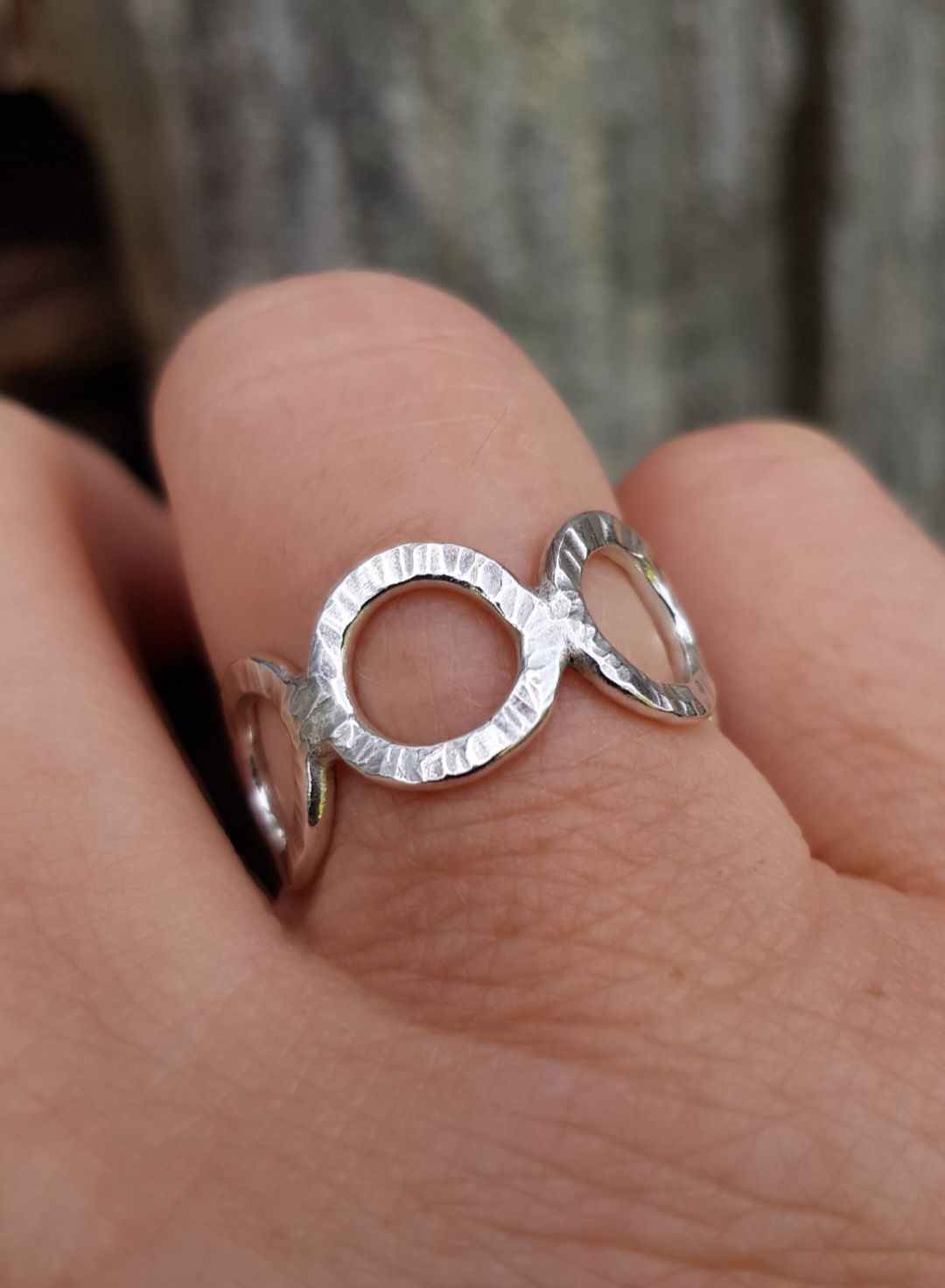 Circle ring by Silverpickle