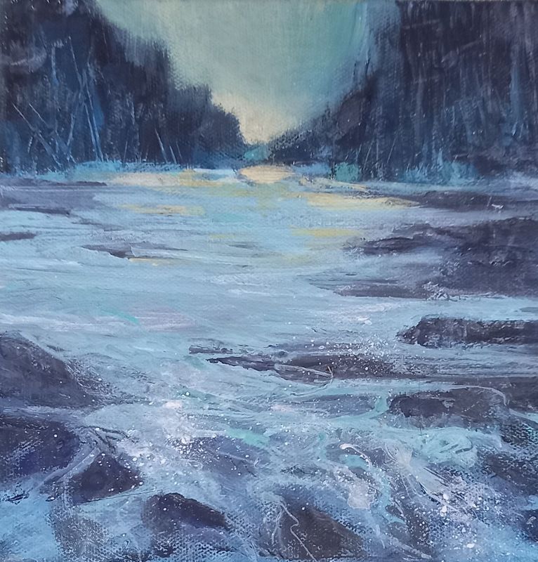 Down Stream by Rhona Kirkpatrick