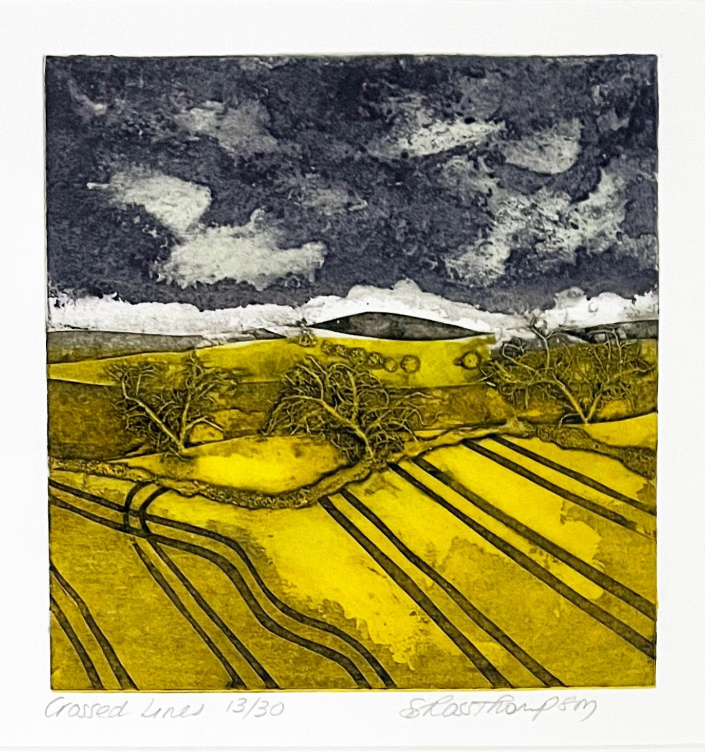 Crossed Lines by Sarah Ross Thompson Crossed Lines by Sarah Ross Thompson