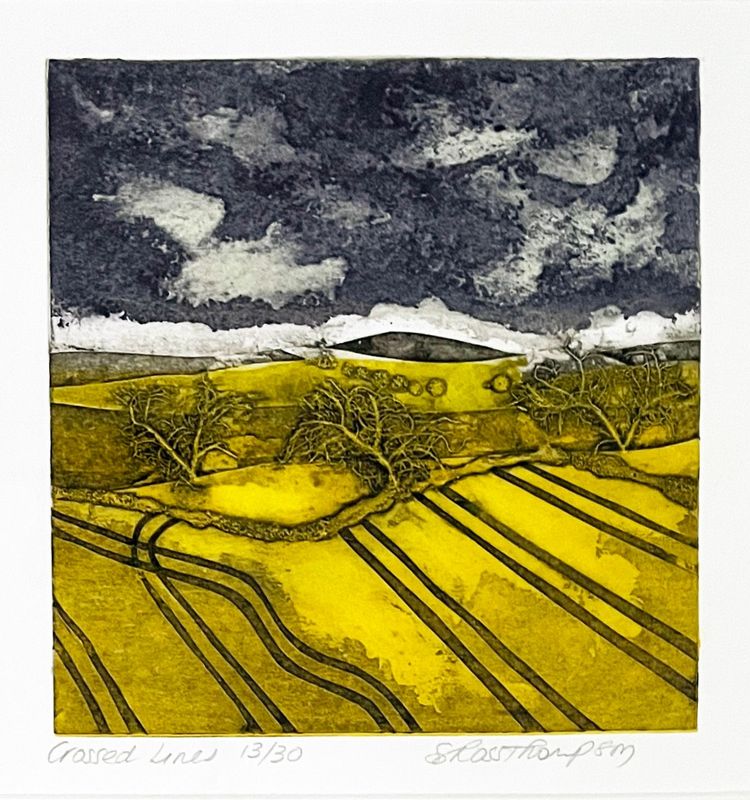 Crossed Lines by Sarah Ross Thompson Crossed Lines by Sarah Ross Thompson