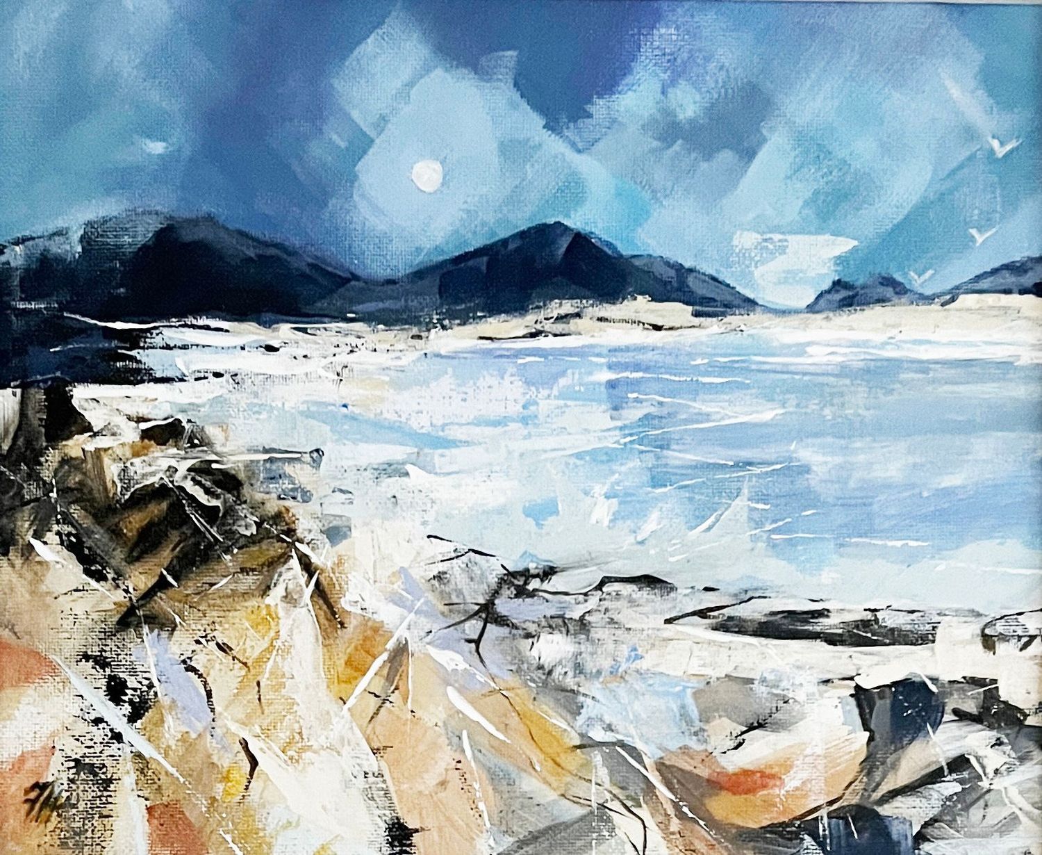 Luskentyre Beach by Fiona Haddow