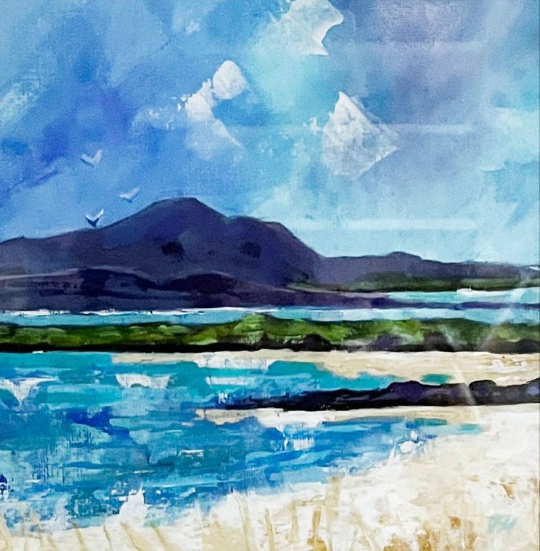 Summer Beach by Fiona Haddow Summer Beach by Fiona Haddow