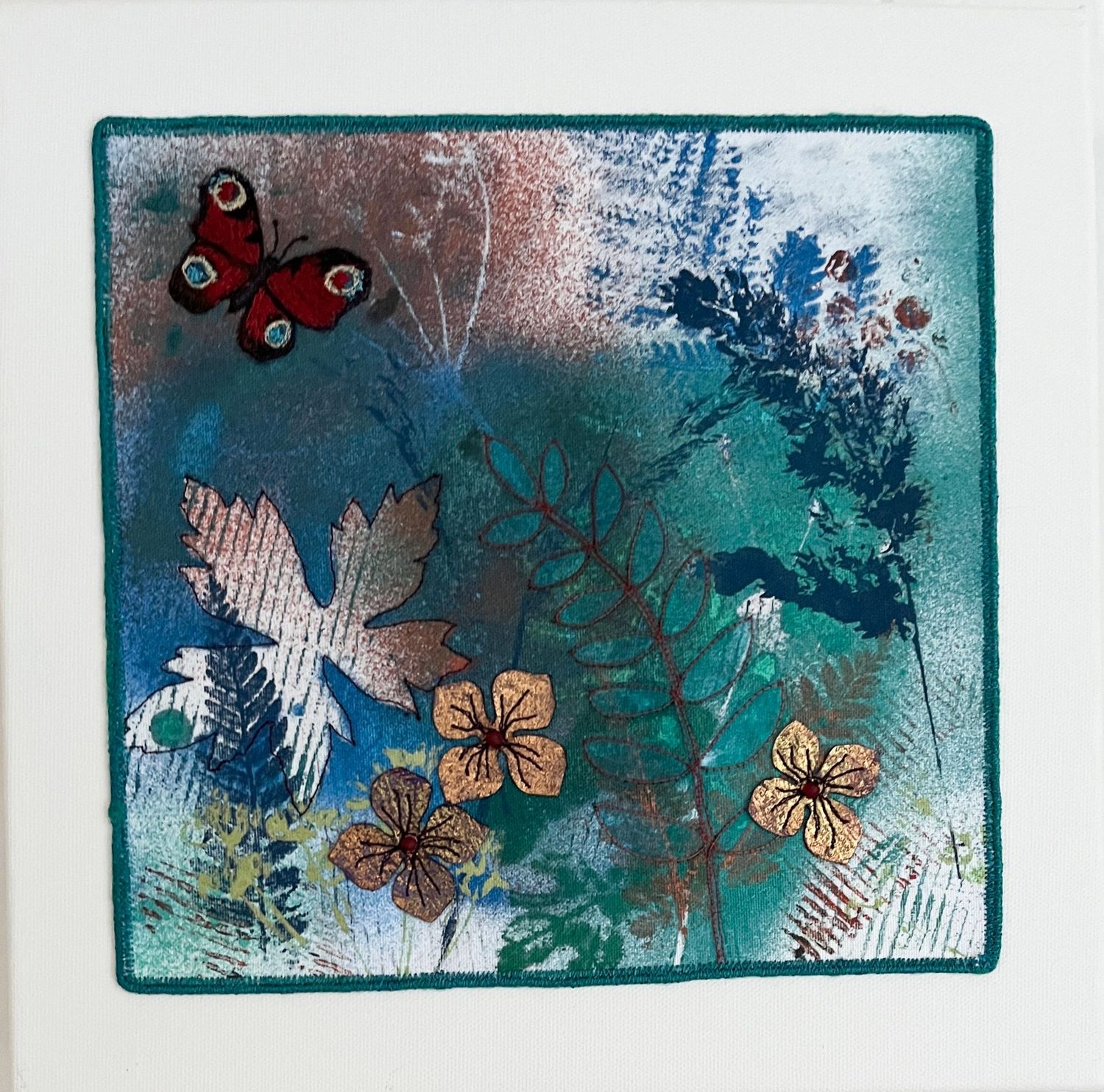 Red butterfly by Kit Strathairn