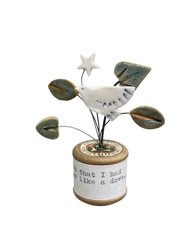 Xmas bobbins by Lesley Walker